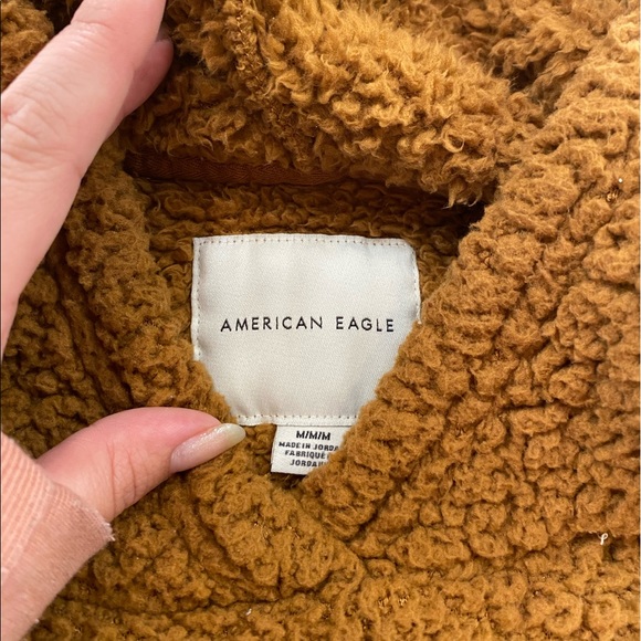 American Eagle teddy hoodie - Picture 2 of 2